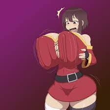 Megumin breast expansion
