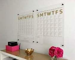 Wall Calendar Acrylic Calendar Dry Erase Calendar Acrylic Wall Calendar Large Wall Calendar Mont Dry Erase Wall Calendar Dry Erase Wall Dry Erase Calendar