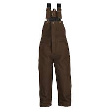 buy youth washed insulated bib overall berne apparel