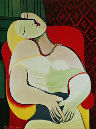 Lukisan the old guitarist merupakan salah satu karya dari pablo picasso yang diciptakannya pada tahun 1903 dimana pada periode ini disebut juga dengan blue periode (periode biru). The Dream Le Reve 1932 By Pablo Picasso