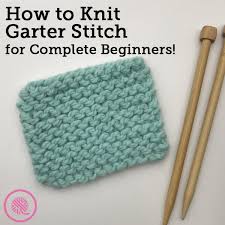 So, by purling all stitches you create the exact same fabric. Lesson 1 How To Knit Garter Stitch For Beginners Goodknit Kisses