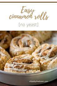 Easy Cinnamon Rolls No Yeast Recipe Cinnamon Rolls Easy Easy Cinnamon Cinnamon Rolls