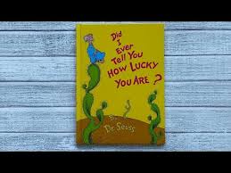 So begins did i ever tell you. where the narrator finds an old man sitting atop a prickly cactus in the middle of the desert. Did I Ever Tell You How Lucky You Are Youtube