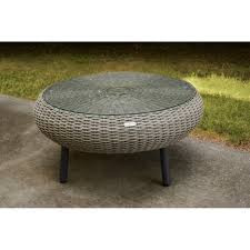 Source outdoor circa quarter round wicker coffee table. Round Wicker Coffee Table