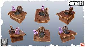 Artstation Fortnite Props Gfactory Studio Fortnite Game Art Chess Board