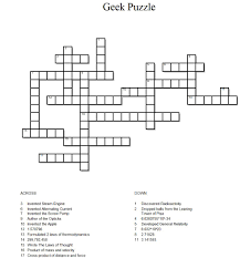 We solved this crossword clue and we are ready to share the answer with you. Geek Challenge Crossword Conundrum Dmc Inc