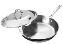 Cooks Standard Nc 00239 12 Inch Ply Clad Stainless Steel Fry Pan With Dome Lid Multi Discover This Speci Kitchen Cookware Frying Pan Brushed Stainless Steel