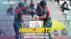 Bangladesh vs zimbabwe series schedule 2020. Highlights Bangladesh Vs Zimbabwe 3rd Odi Zimbabwe Tour Of Bangladesh 2020 Youtube