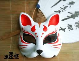 Pin By Lowkey On Accesorios Animal Masks Anime Animals Kitsune Mask