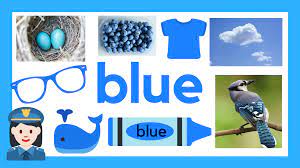 Learn Colors Blue Learning Colors Educational Videos Fun Learning