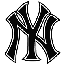 The yankees have worn throwback uniforms on two special occasions. New York Yankees Logo Outline Outlaw Custom Designs