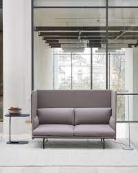 Minimal And Modern Scandinavian Office Decor Inspiration From Muuto The Outline High In 2021 Scandinavian Sofa Design Scandinavian Furniture Design Office Space Decor