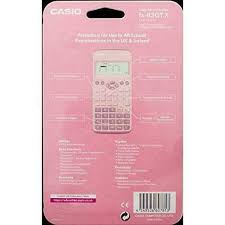 Scientific calculator casio online use. Casio Fx 83gtx 276 Functions Scientific Calculator Pink For Sale Online Ebay