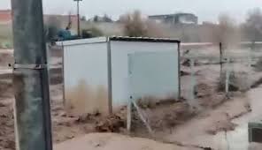 تصاویری از خسارات باران در عربستان
