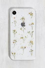 Iphone 11 case white flowers. Recover White Glitter Flower Iphone 11 Xr Phone Case Urban Outfitters Uk