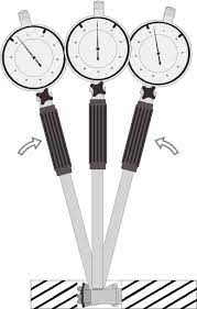 Now you know the inside diameter of that specific spot in the cylinder and are set to quickly make the remaining measurements. Dial Bore Gauge Parts And Usage