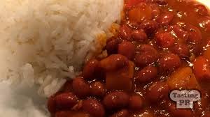 Puerto rican rice & beans. Puerto Rican Rice And Beans Tasting Puerto Rico