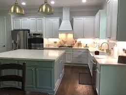 Splash a daring hue on the island or one wall of cabinets. 5 Things To Consider When Choosing Your Kitchen Island Color