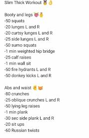 Workout Plans Handy Home Workout Routine To Look Fitted Review That Simple Workout Plans Exercise Image Slim Thick Workout Summer Body Workouts Workout Plan