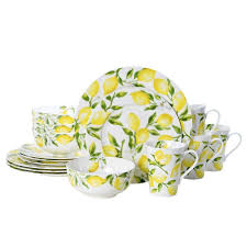 Gibson dish floral pattern yellow flowers. 20 Best Dinnerware Sets Of 2021 Top Rated Plates And Bowls