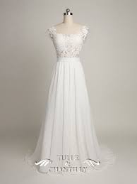 Custom Made Exquisite Lace Tulle Open Back Wedding Dress With Cap Sleeves Tccmd1042 Homemade Wedding Dresses Making A Wedding Dress Sewing Wedding Dress