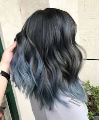 Black With Blue Tips Hair Www Pixshark Com Ombre Hair Color Hair Styles Grey Hair Dye