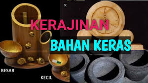 Kerajinan yang dalam tahap pembuatannya meng. Kerajinan Bahan Keras Kelas 9 Semester 1 Part 1 Youtube