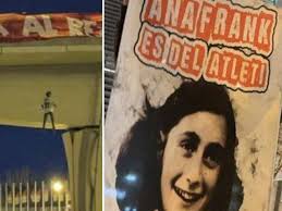 Anna Frank è dell'Atletico»: lo striscione della vergogna del derby di  Madrid- Corriere.it