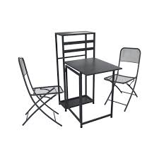 Ensemble table et chaise metal. Ensemble Table De Balcon 2 Chaises Legend