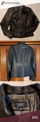 Sonoma Leather Jacket Leather Jacket Jackets Lambskin Leather Jacket