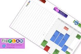 Once you're in the calendar screen you can start piecing together your lesson planner. Flipplan Printable Planner Flipping Heck Learning To Be Productive One Day At A Time
