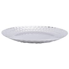 The rest of the tray is composed of six porcelain compartments christofle shakes up the art of entertaining with a new concept that reflects the current zeitgeist. Round Serving Platters Trays Stainless Steel Dish Large Party Platter New Serveware Tabletop Urbytus Com