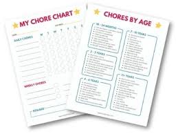 25 free printable chore charts for kids. 20 Best Free Printable Chore Charts For Kids