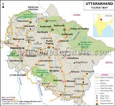 Travel To Uttarakhand Tourism Uttarakhand Tourist Map Tourist Map Uttarakhand Map
