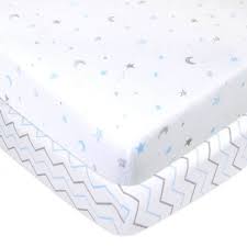 Let's talk about another product that is not a mattress, but if you own a mattress, you may need sheets for it. Tl Care 100 Fitted Cotton Playard Sheet Star Target