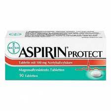 Таблетки, покрытые кишечнорастворимой оболочкой, 100мг №60. Aspirin Protect 100 Mg 98 Tablet Lekarna Cz