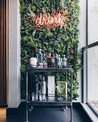 Literally Just 29 Of The Prettiest Bar Carts We Ve Ever Seen Home Bar Decor Bar Decor Bar Inspiration
