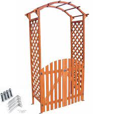 Brunnen quellstein miniteich u0026 bachl u00e4ufe anlegen. Melko Rosenbogen Holz Eingangspergola Kaufland De