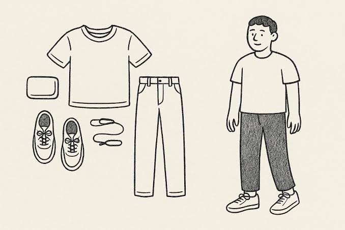 Drop in your own flat-lay or on-model shot comparing a 3XL and a 3XB garment.