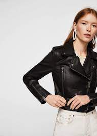 Leather Biker Jacket Women Mango Usa Womens Biker Jacket Biker Jacket Leather Biker Jacket