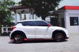 Custom 2018 Suzuki Swift With Zercon Body Kit From Thailand Suzuki Swift Sport Suzuki Swift Body Kit