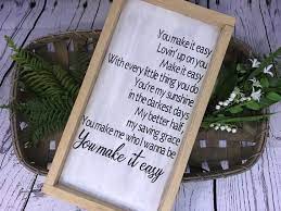 You Make It Easy Jason Aldean Song Lyrics Love Song Etsy Jason Aldean Songs First Dance Wedding Songs Songs