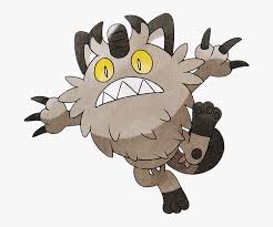 Yellow other forms may have other colors. Pokemon Galarian Meowth Hd Png Download Kindpng