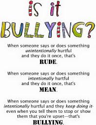 Types Of Bullying Bullying Lessons