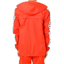 Kappa Banda Dawson Jacket Red Orange White Kappa Clothing Clothes Red Jacket