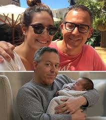 The couple welcomed a baby after 20 years of marriage at the age of 42 and  60 😊Greg Gutfeld's young wife Elena Moussa shares first ever pic of their baby  girl Mira 👇📸