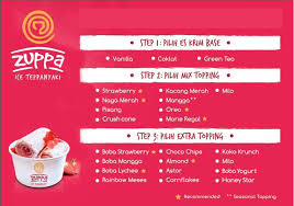 Zuppa Menu