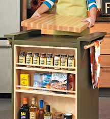 Aurora farmhouse kitchen cart, wood, 31.5 x 16 x 31.5 in, american designed. Kitchen Cart Woodworking Project Woodsmith Plans