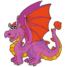 Cute Cartoon Dragons With Flames Clip Art Images Are On A Transparent Background Cartoon Dragon Dragon Pictures Cute Dragons