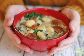 Delicious lentils, couscous and kale combine with a flavorful broth made with onions, carrots, celery and spices to give you an awesome soup all by itself. Creamy Gnocchi Soup With Sausage Kale Vegan Cadry S Kitchen